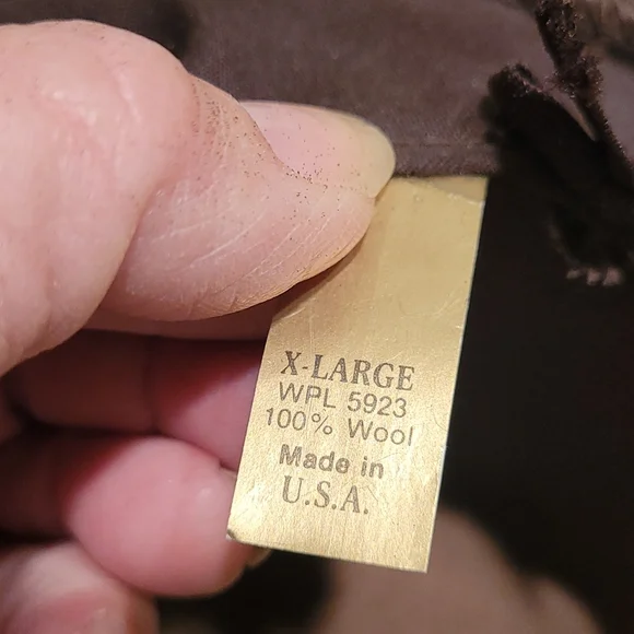 ELAN BLANC Hat w/ leather hat band, EUC, XL - Picture 8 of 10